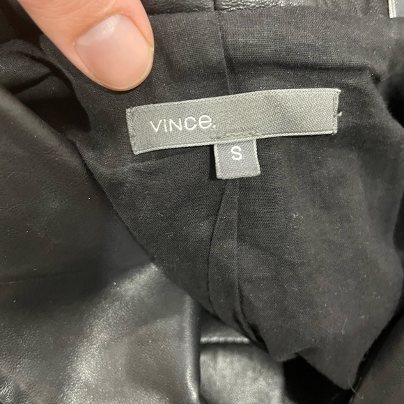 Vince leather jacket size small - Picture 3 of 5